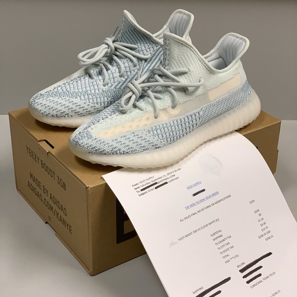 BASICS Rope Laces Cloud White for ADIDAS Yeezy Boost